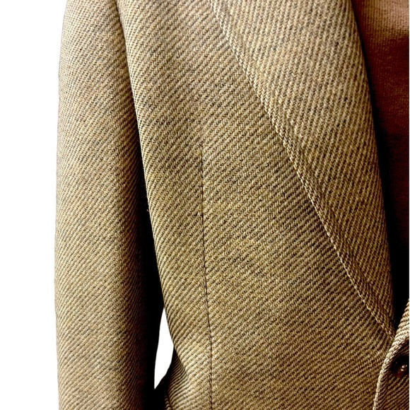 Threadneedle Street classic men’s tan virgin wool blazer in size 44 or X-Large - Picture 5 of 16